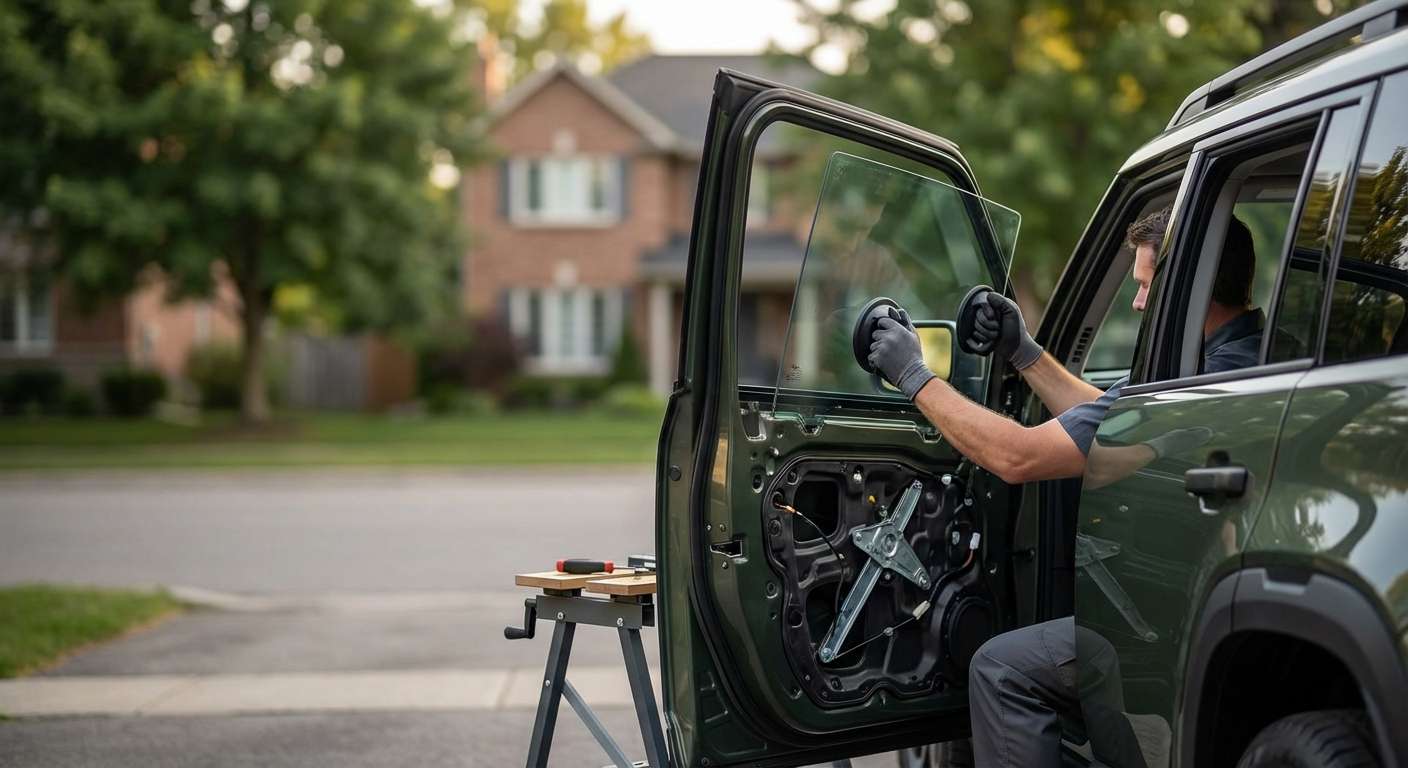 Door Glass Replacement for Jeep Recon (EV) 2026-2027 by Alexwindshield