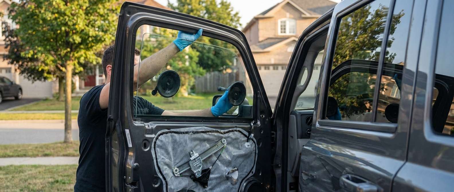 Door Glass Replacement for Jeep Commander 2006-2010 (XK) by Alexwindshield
