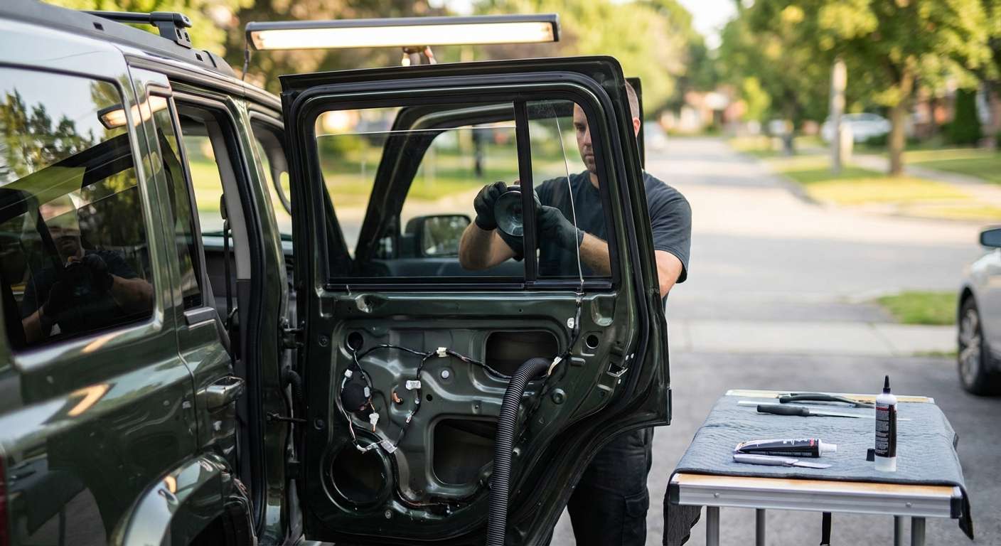 Vent Glass Replacement for Jeep Commander 2006-2010 (XK) by Alexwindshield
