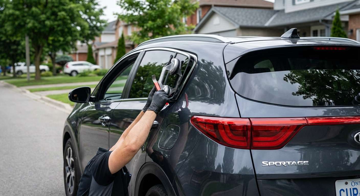 Vent Glass Replacement for Kia Sportage 2023-2027 by Alexwindshield