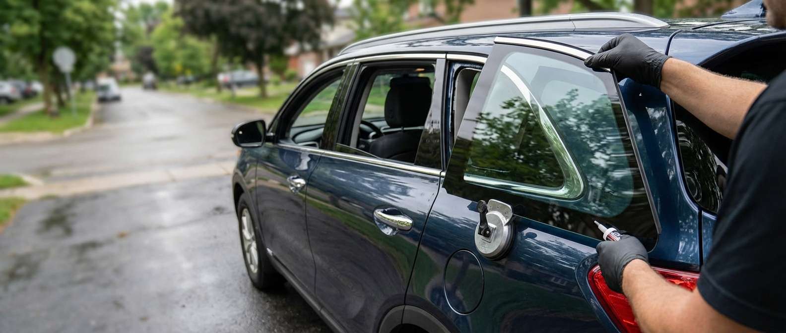 Quarter Glass Replacement for Kia Sorento 2016-2020 by Alexwindshield