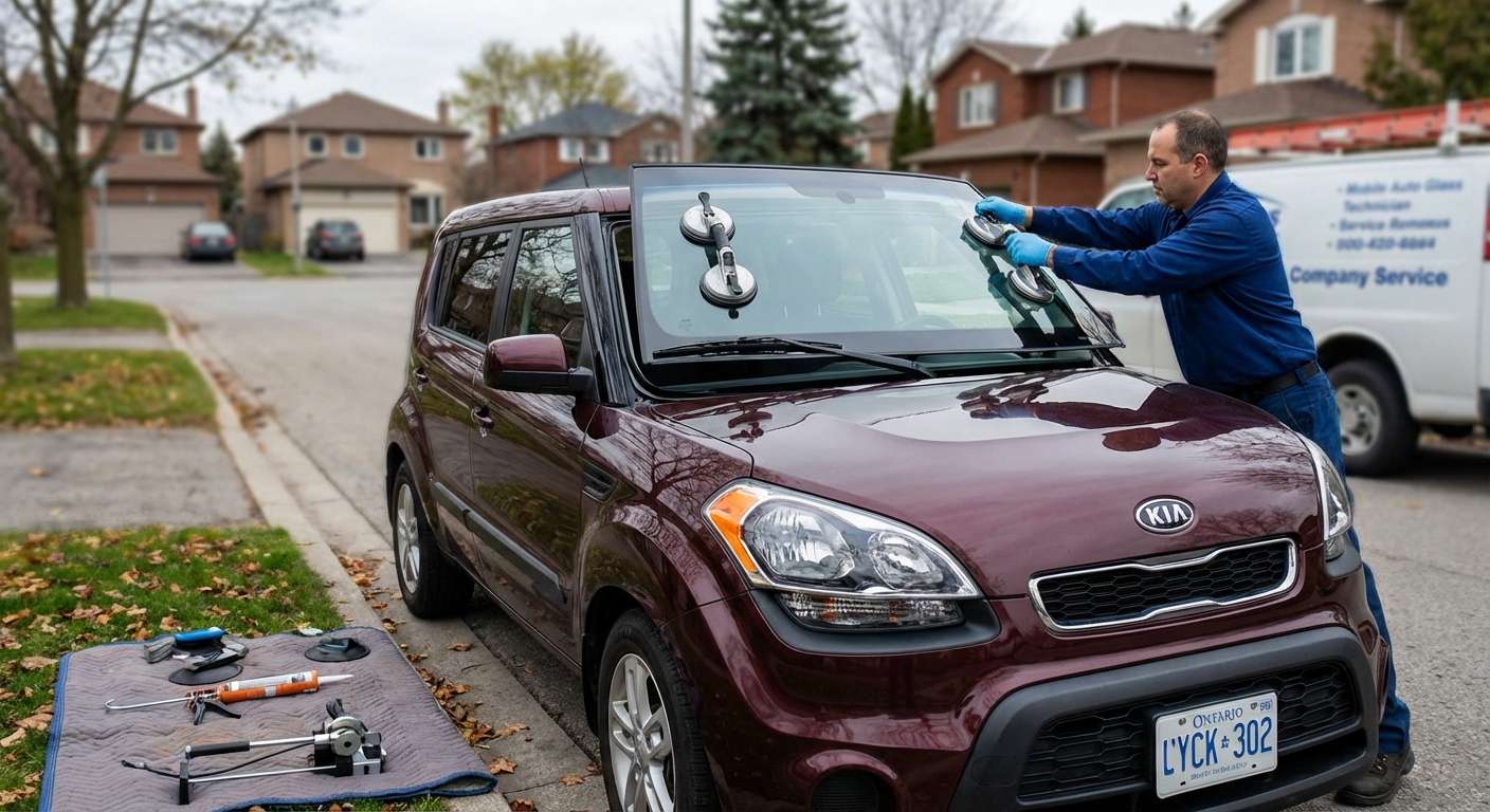 Windshield Replacement for Kia Soul 2010-2013 by Alexwindshield