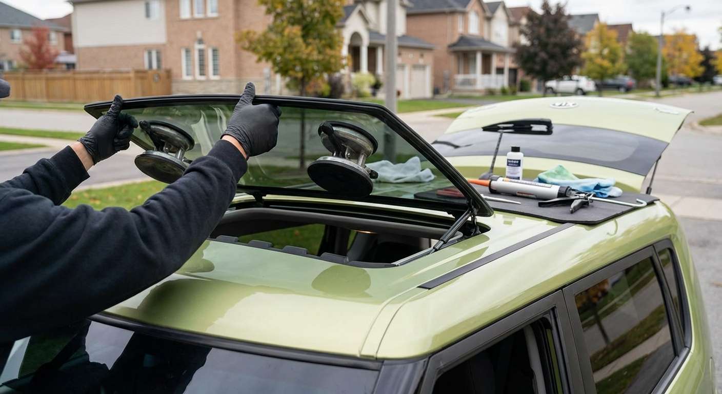 Sunroof Replacement for Kia Soul 2010-2013 by Alexwindshield