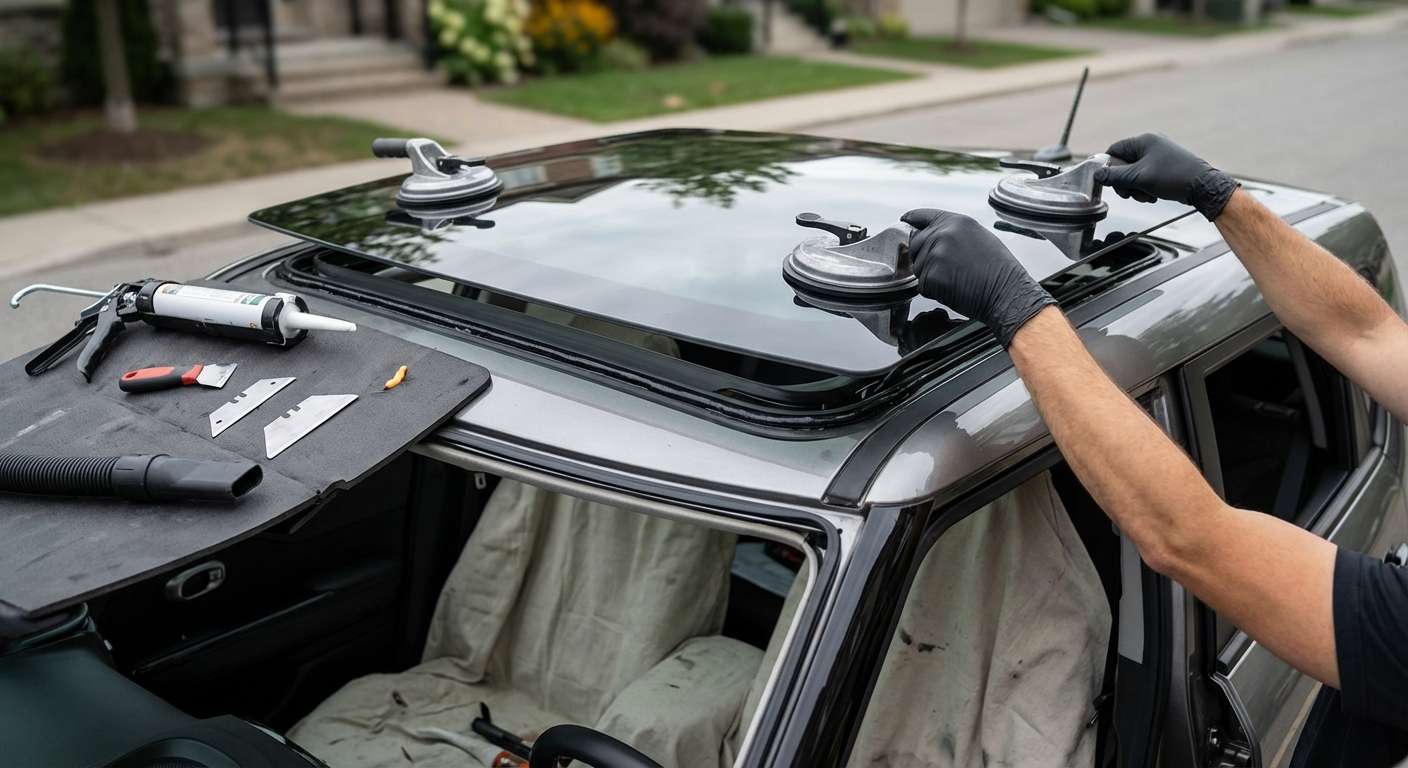 Sunroof Replacement for Kia Soul 2014-2019 by Alexwindshield