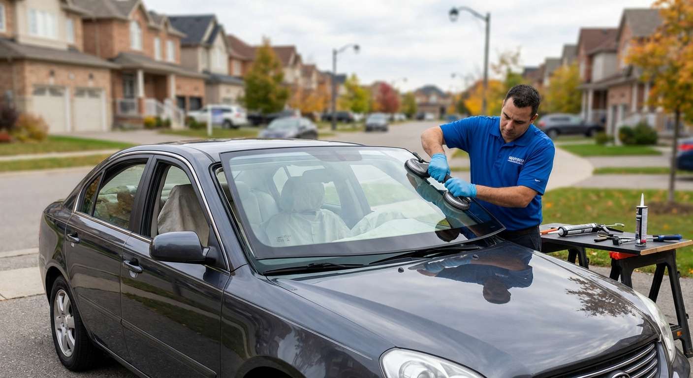 Windshield Replacement for Kia Optima / K5 2006-2010 by Alexwindshield