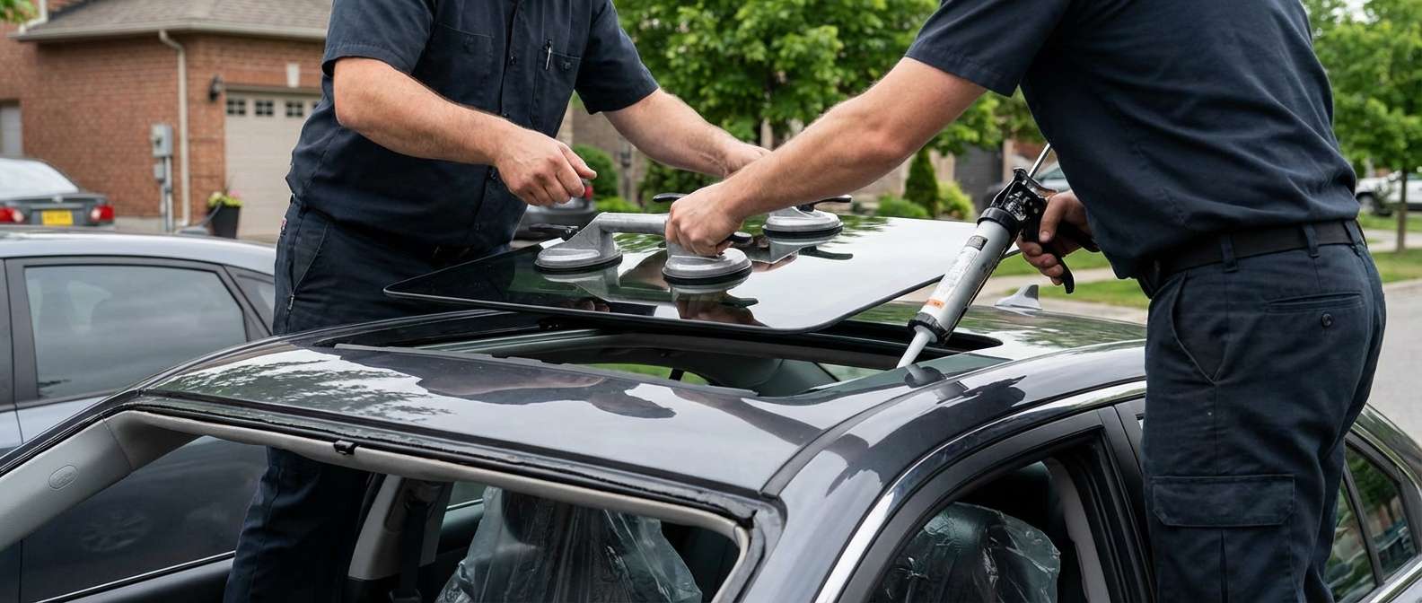 Sunroof Replacement for Kia Optima / K5 2006-2010 by Alexwindshield