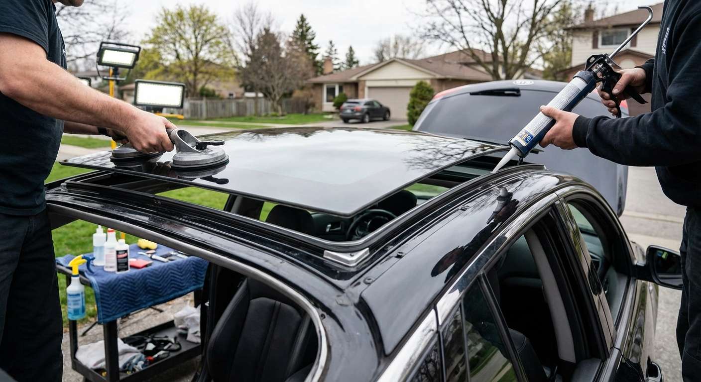 Sunroof Replacement for Kia Optima / K5 2011-2015 by Alexwindshield