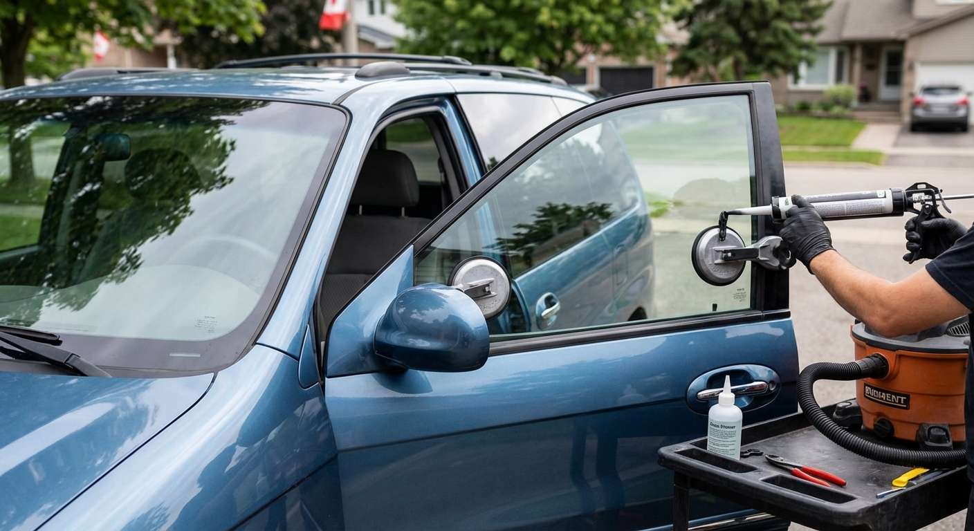 Vent Glass Replacement for Kia Sedona 2002-2005 by Alexwindshield