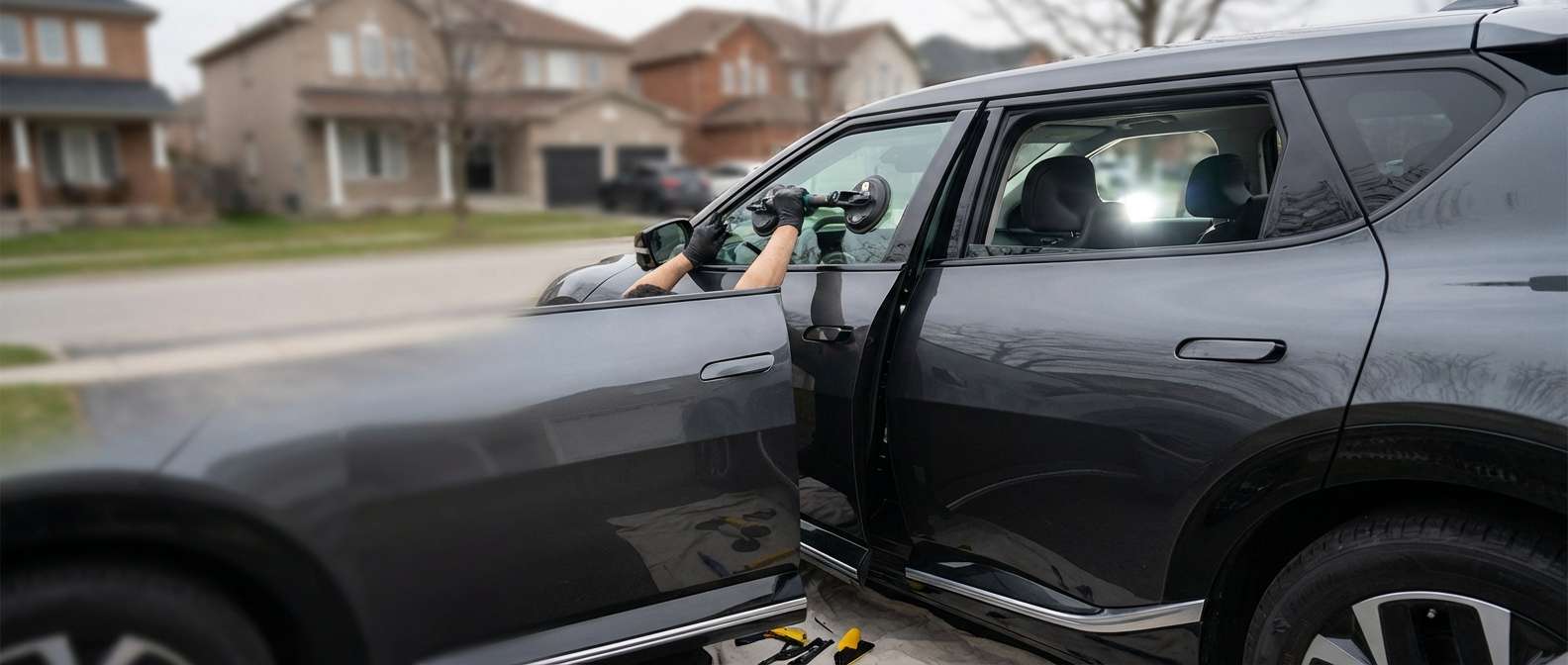 Door Glass Replacement for Kia EV6 2022-2027 by Alexwindshield