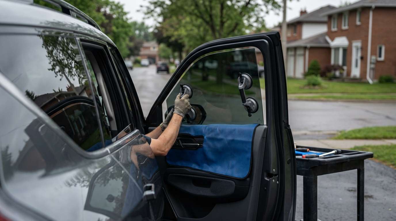 Door Glass Replacement for Kia EV3 2025-2027 by Alexwindshield