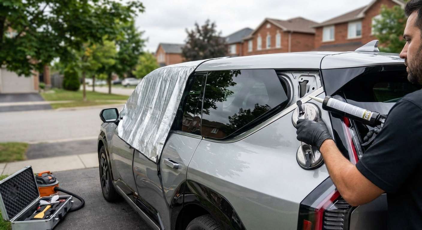 Quarter Glass Replacement for Kia EV3 2025-2027 by Alexwindshield