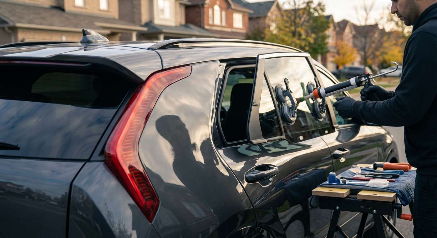 Quarter Glass Replacement for Kia Niro 2023-2027 by Alexwindshield