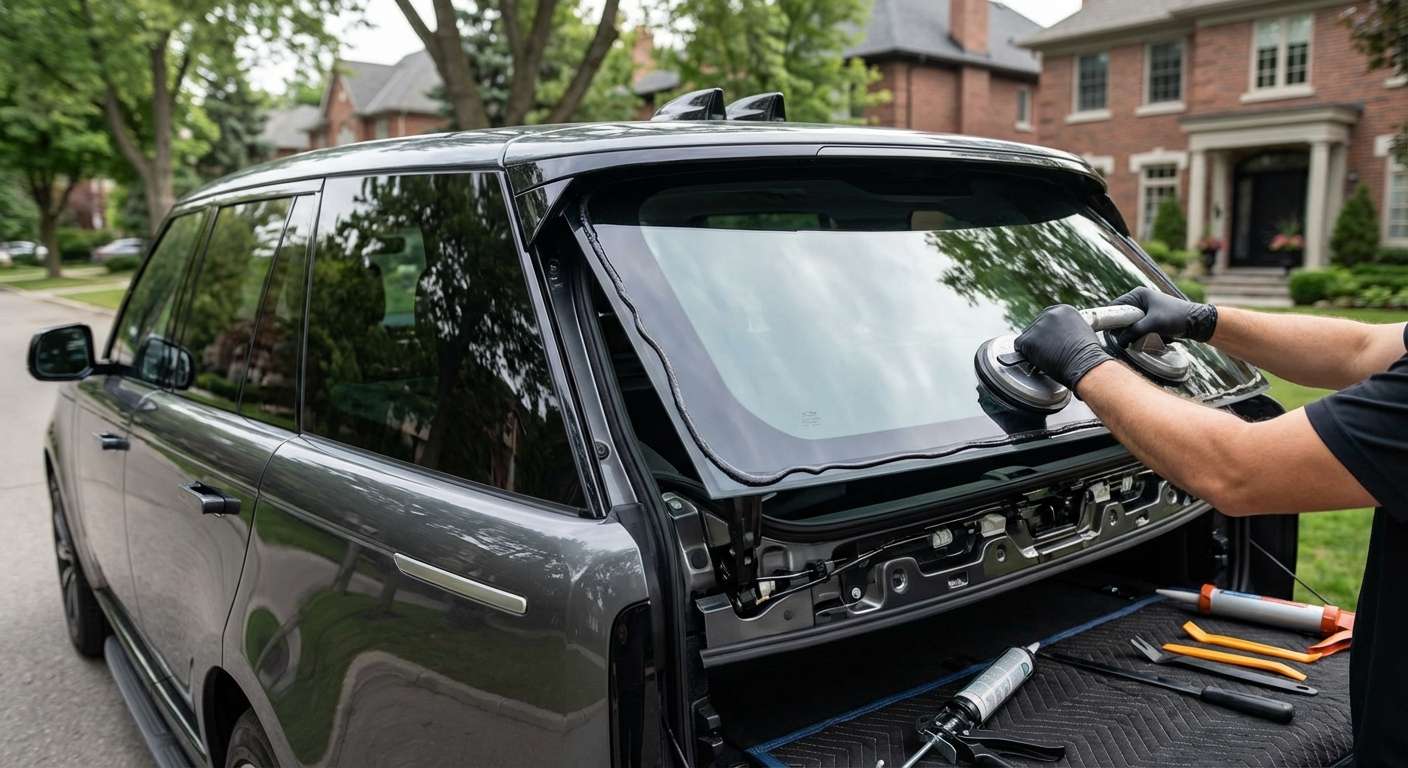 Back Glass Replacement for Land Rover Range Rover 2022-2027 (L460) by Alexwindshield
