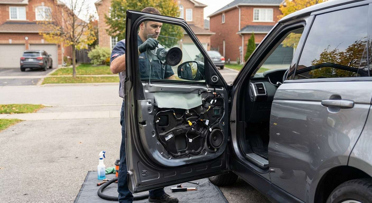 Door Glass Replacement for Land Rover Range Rover Sport 2014-2022 (L494) by Alexwindshield