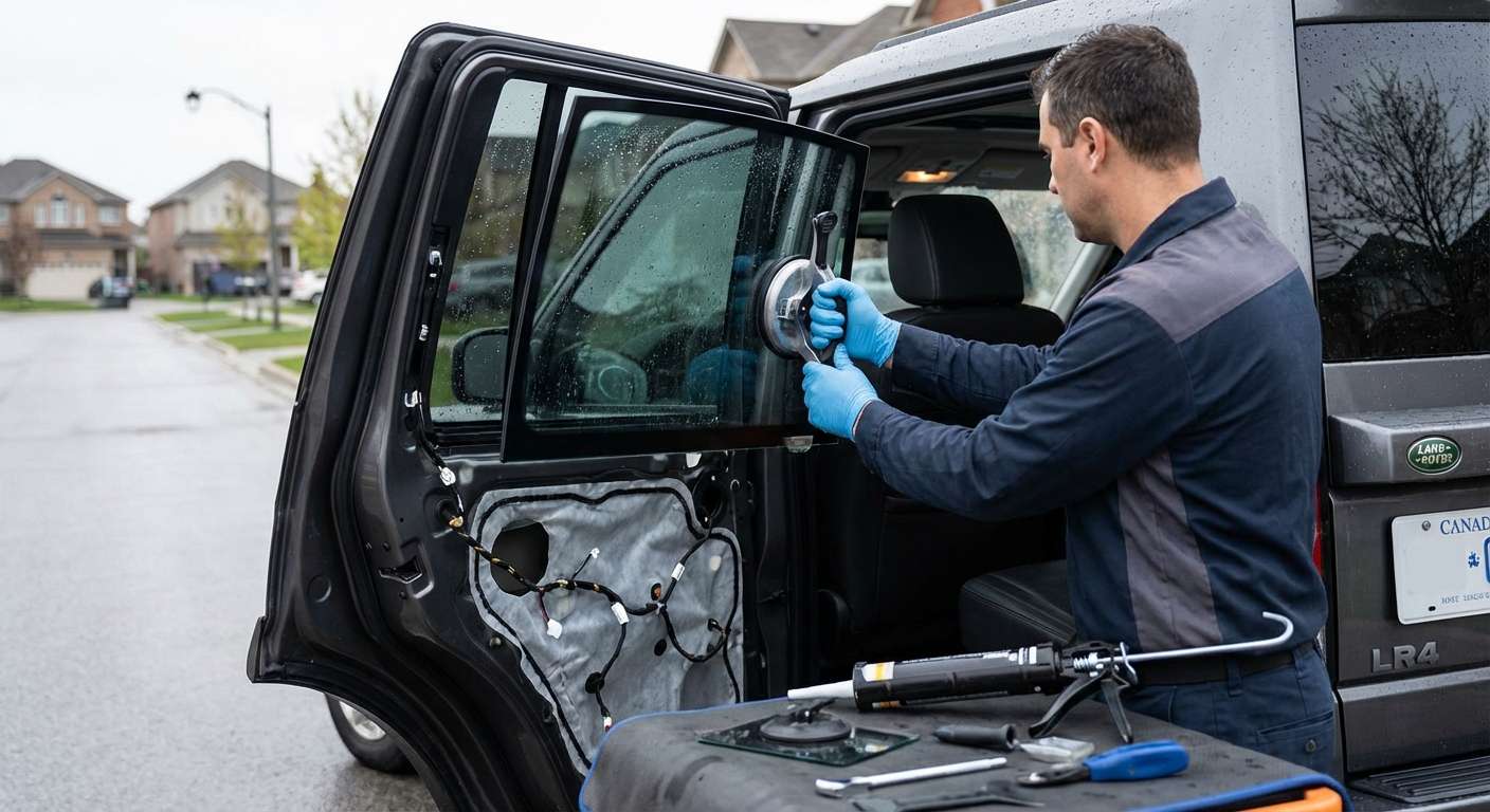 Vent Glass Replacement for Land Rover LR4 (Discovery 4) 2010-2016 by Alexwindshield
