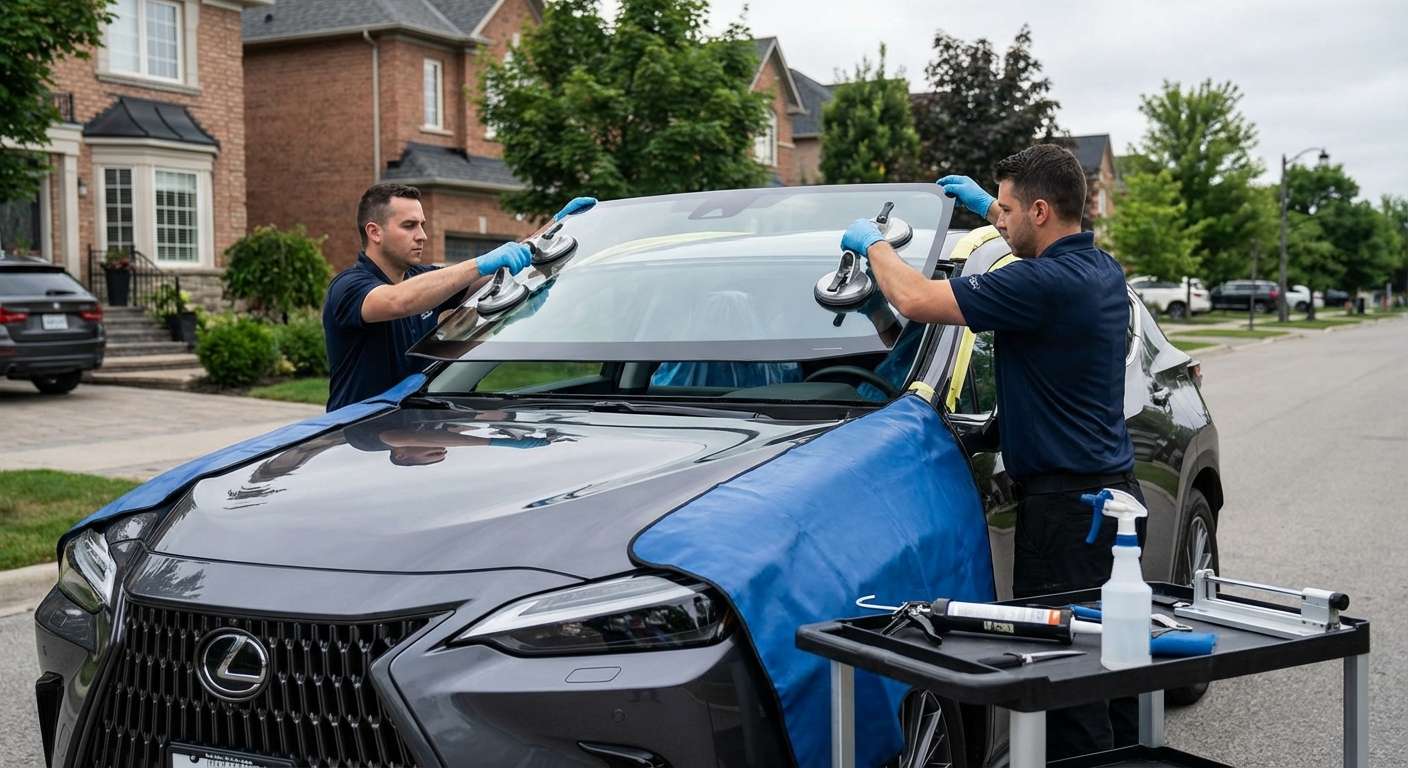 Windshield Replacement for Lexus NX 250/350/450h 2022-2027 by Alexwindshield