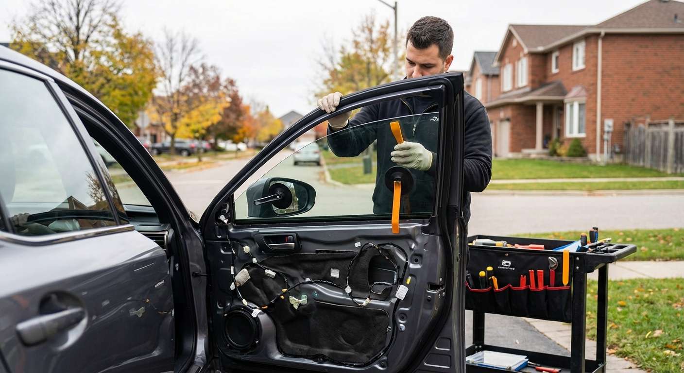 Door Glass Replacement for Lexus IS 300/350 2014-2020 by Alexwindshield