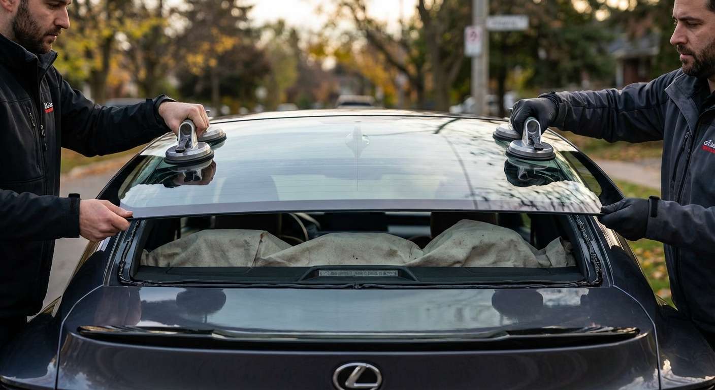 Back Glass Replacement for Lexus IS 300/350/500 2021-2027 by Alexwindshield
