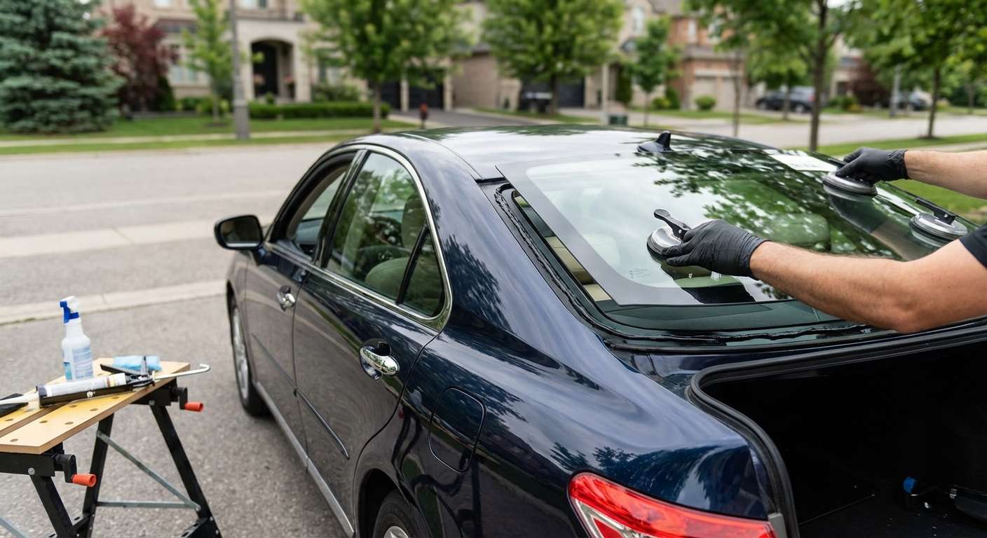 Back Glass Replacement for Lexus ES 350 2007-2012 by Alexwindshield