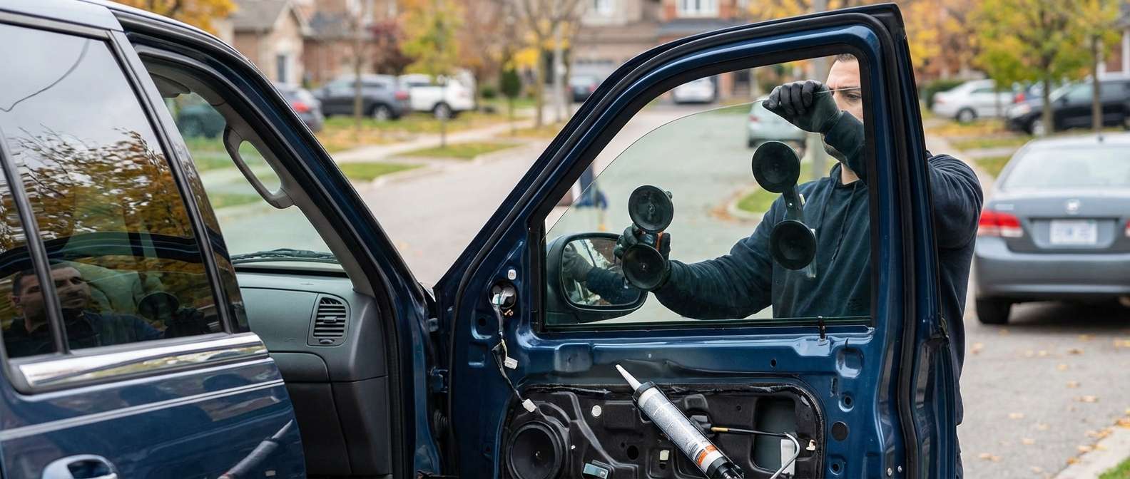 Door Glass Replacement for Lincoln Navigator 1998-2002 by Alexwindshield