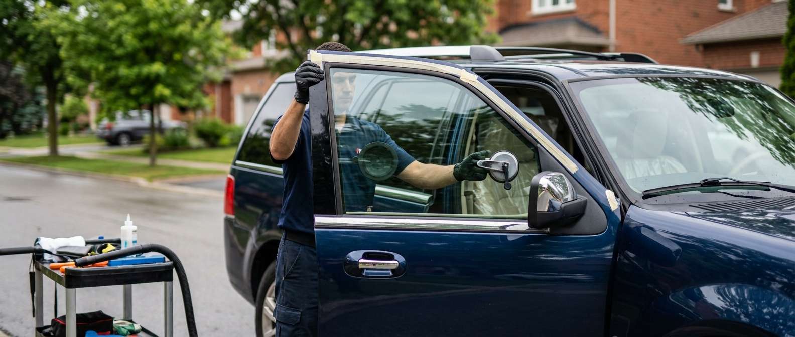 Door Glass Replacement for Lincoln Navigator 2003-2006 by Alexwindshield
