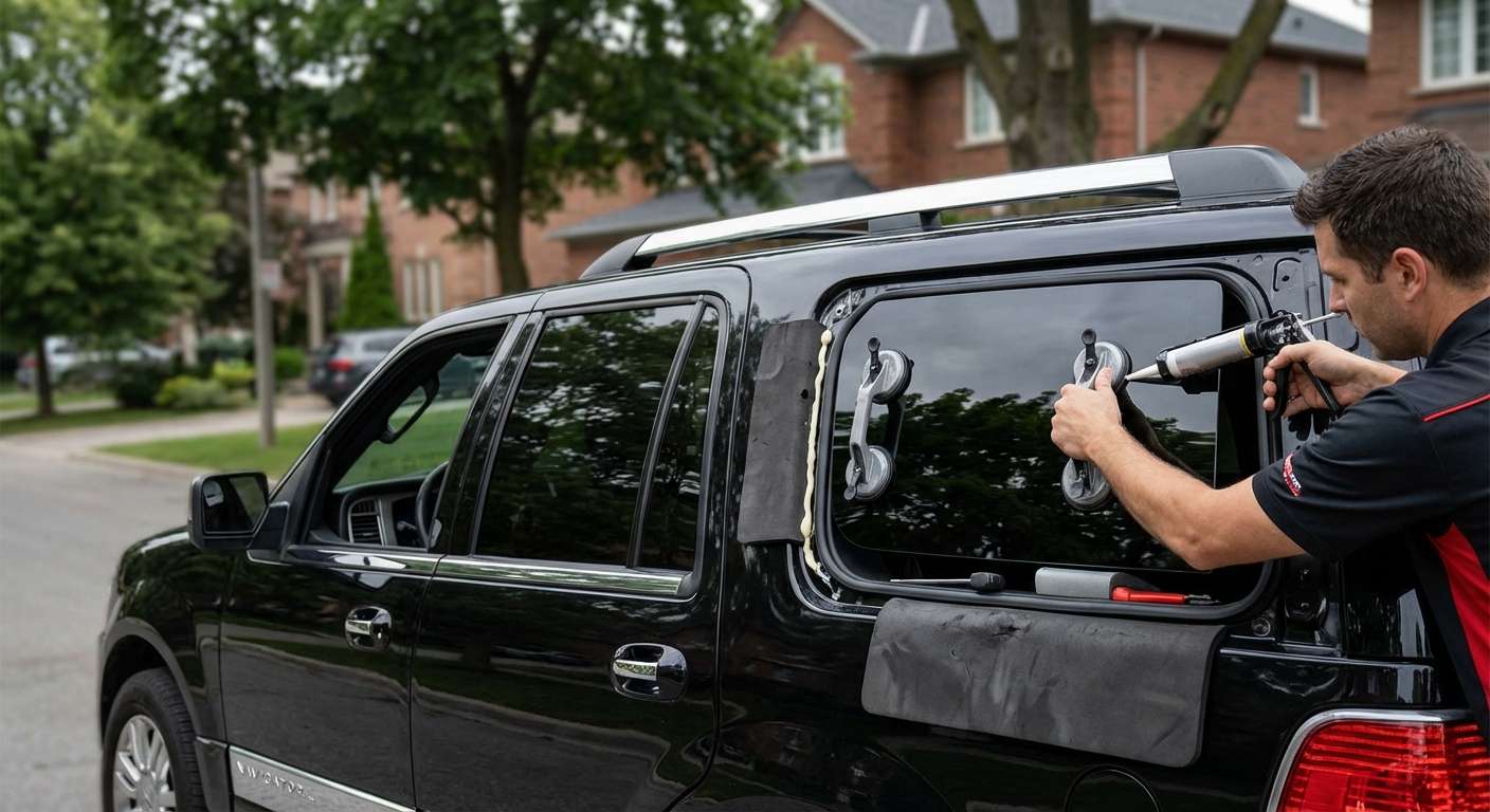 Quarter Glass Replacement for Lincoln Navigator 2007-2017 by Alexwindshield