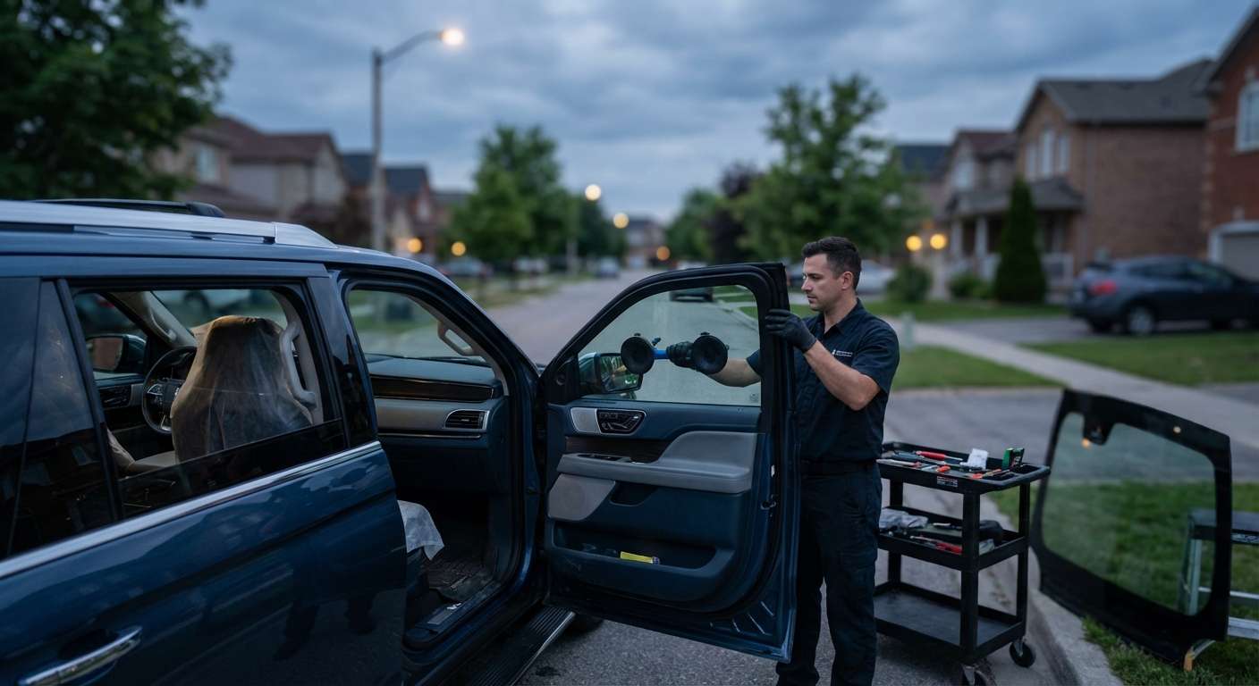 Door Glass Replacement for Lincoln Navigator 2025-2027 by Alexwindshield