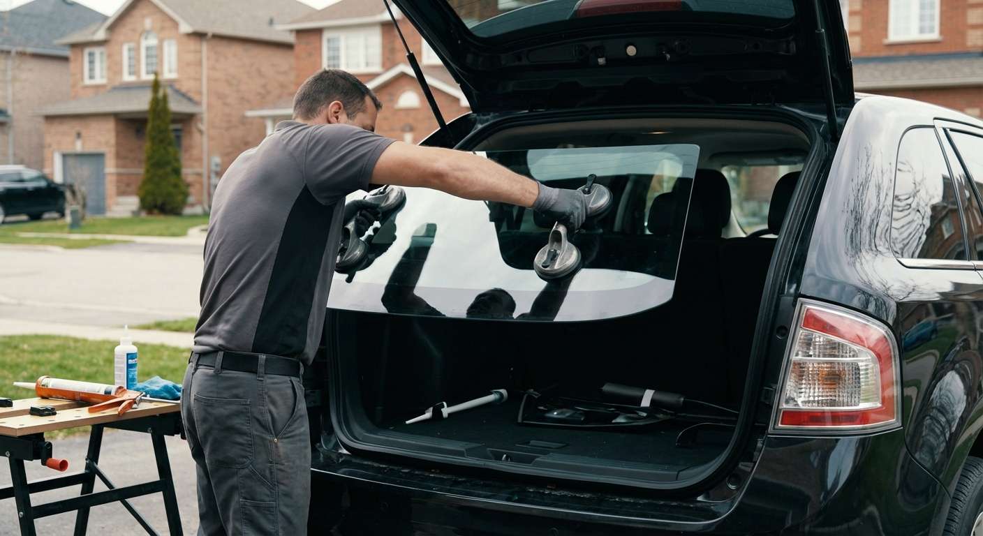 Back Glass Replacement for Lincoln MKX 2007-2015 by Alexwindshield
