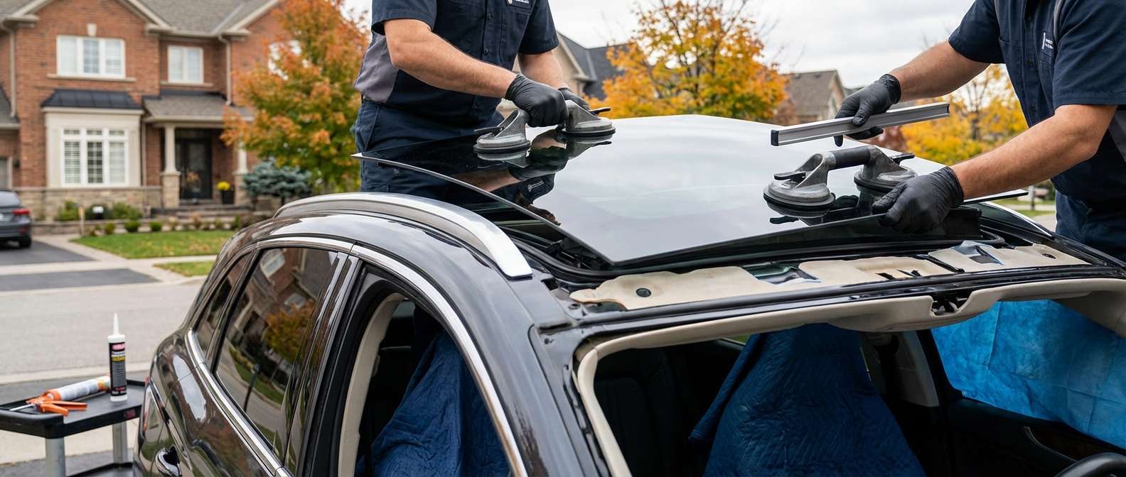 Sunroof Replacement for Lincoln MKX 2016-2018 by Alexwindshield