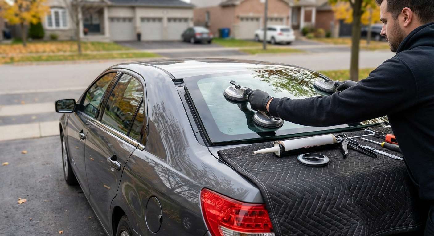 Back Glass Replacement for Lincoln MKZ 2007-2012 by Alexwindshield