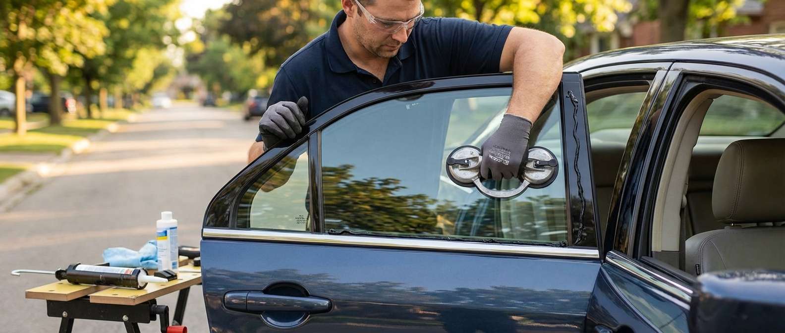 Vent Glass Replacement for Lincoln MKZ 2007-2012 by Alexwindshield