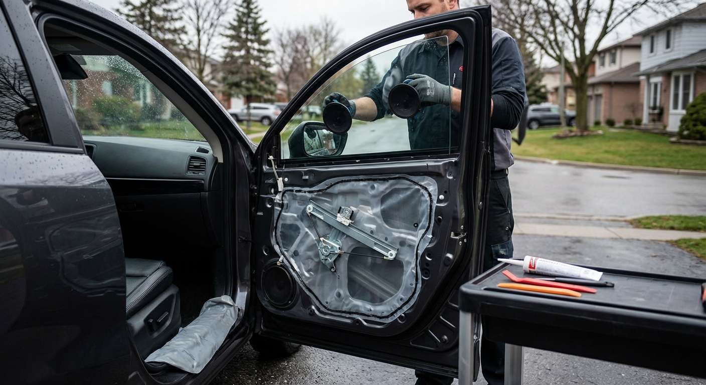 Door Glass Replacement for Mazda CX-5 2013-2016 by Alexwindshield