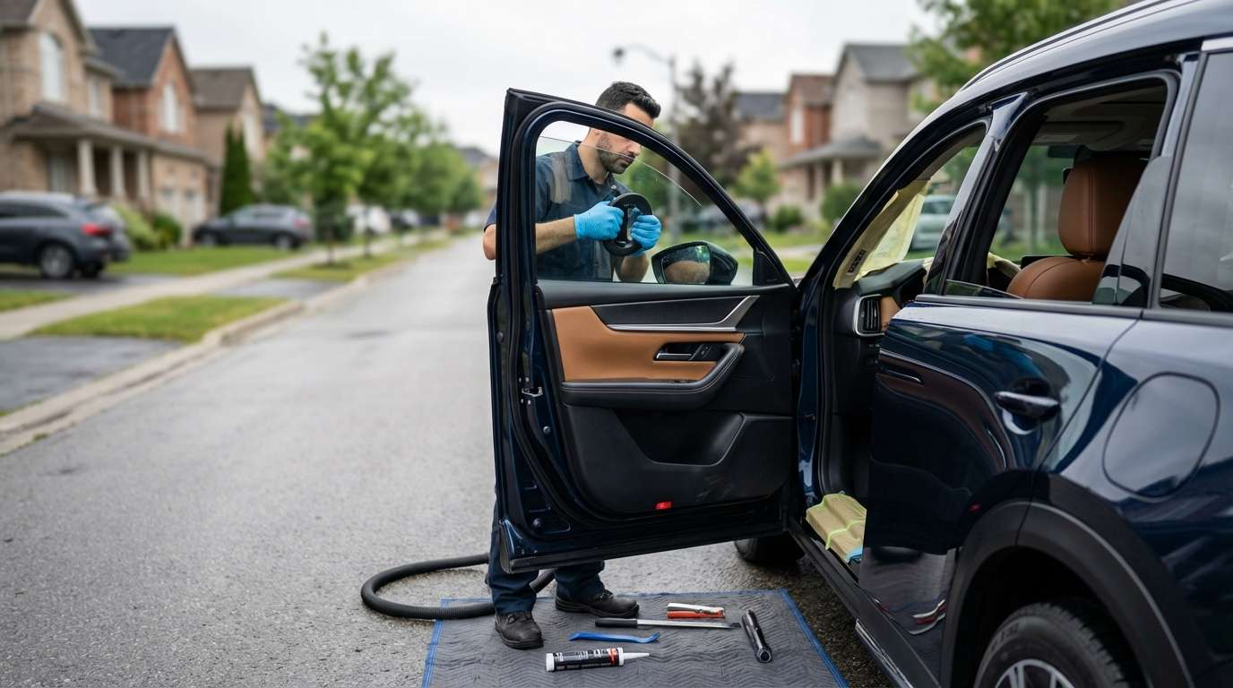 Door Glass Replacement for Mazda CX-70 2025-2027 by Alexwindshield