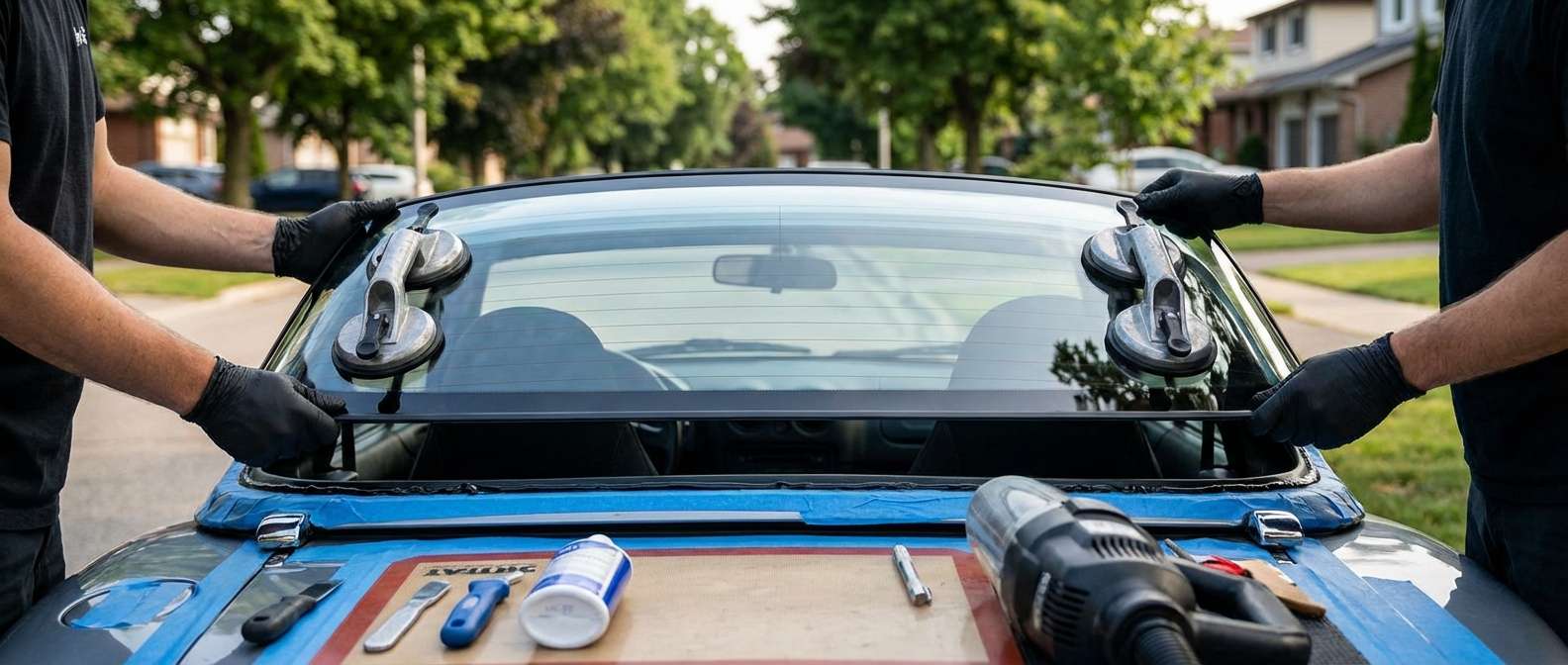 Back Glass Replacement for Mazda MX-5 Miata 1999-2005 by Alexwindshield