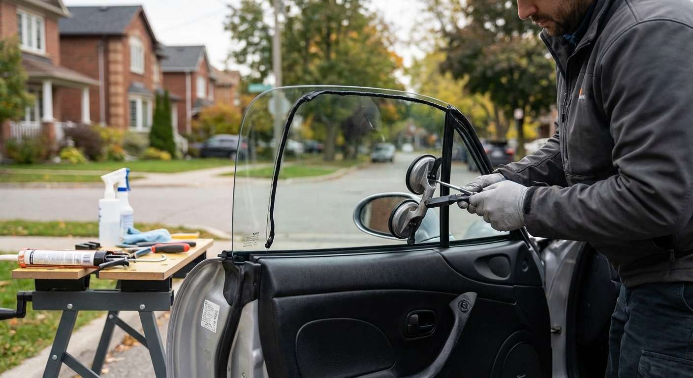 Quarter Glass Replacement for Mazda MX-5 Miata 1999-2005 by Alexwindshield