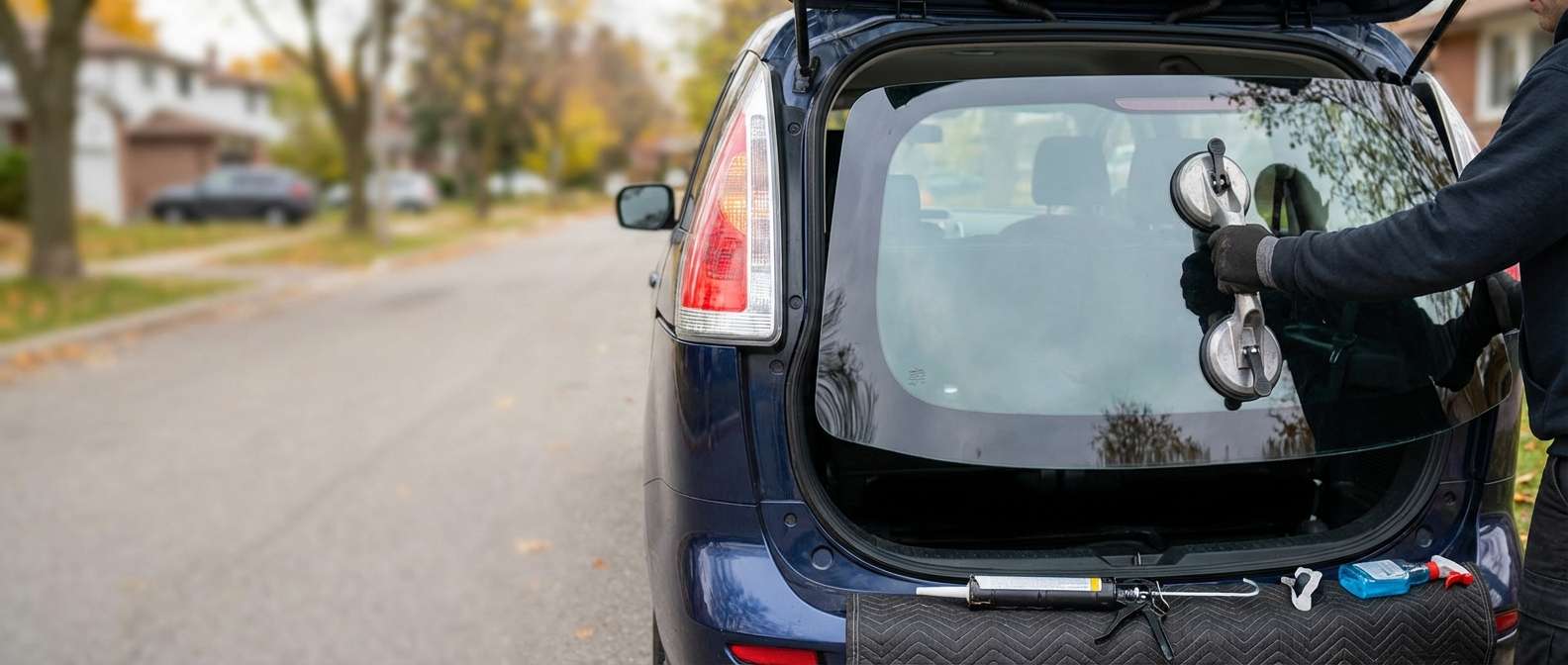 Back Glass Replacement for Mazda Mazda5 (Minivan) 2006-2015 by Alexwindshield