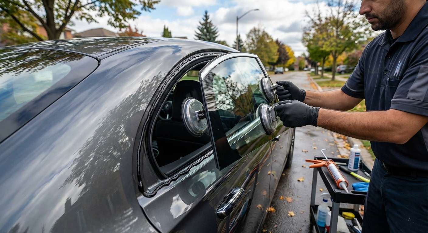 Quarter Glass Replacement for Mercedes-Benz E-Class 2024-2027 (W214) by Alexwindshield