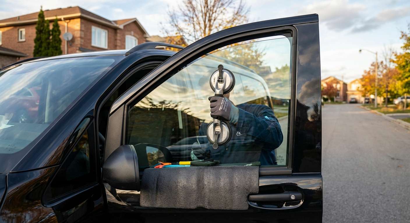 Door Glass Replacement for Mercedes-Benz Metris 2016-2023 by Alexwindshield