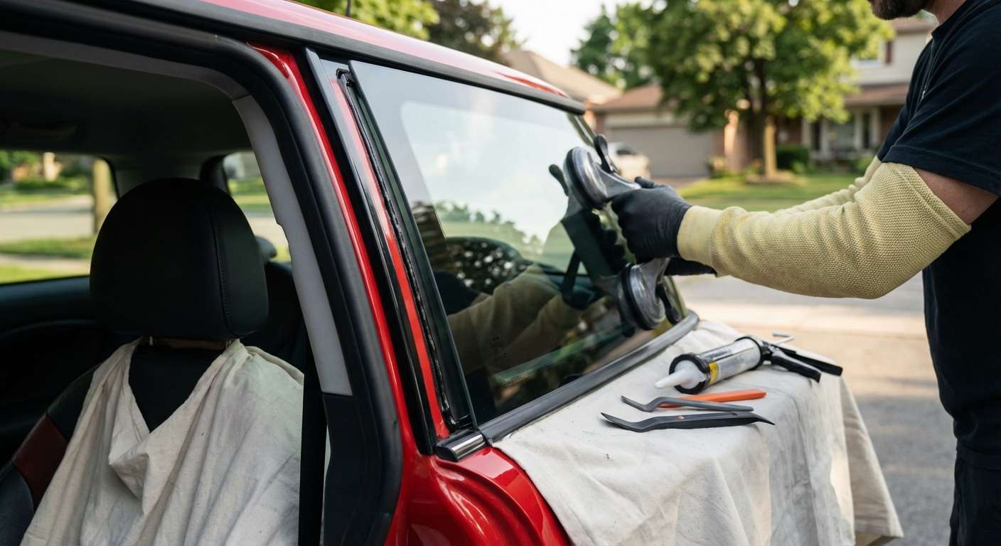 Quarter Glass Replacement for MINI Cooper / S 2002-2006 (R50/R53) by Alexwindshield