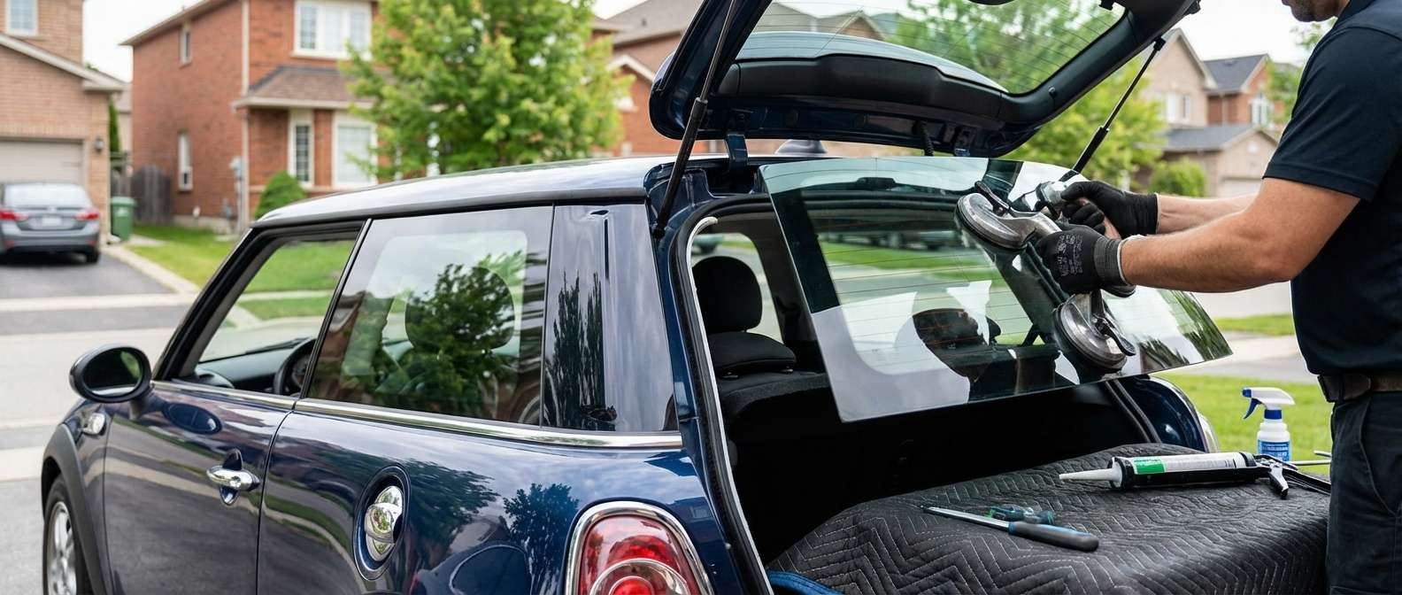 Back Glass Replacement for MINI Cooper / S 2007-2013 (R56) by Alexwindshield