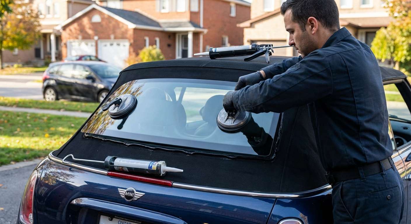 Back Glass Replacement for MINI Convertible 2005-2008 (R52) by Alexwindshield