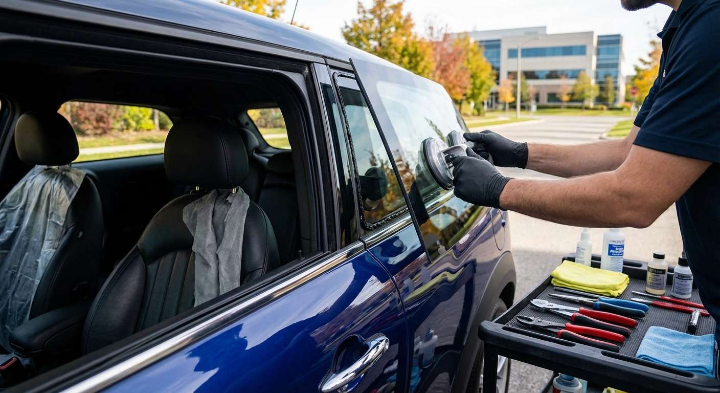 Vent Glass Replacement for MINI Paceman 2013-2016 (R61) by Alexwindshield