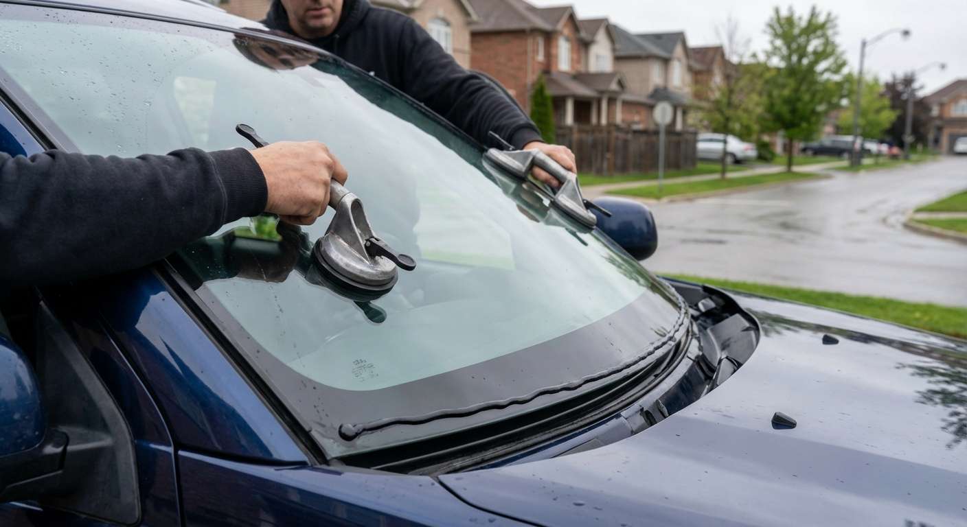 Windshield Replacement for Mitsubishi Outlander 2007-2013 by Alexwindshield