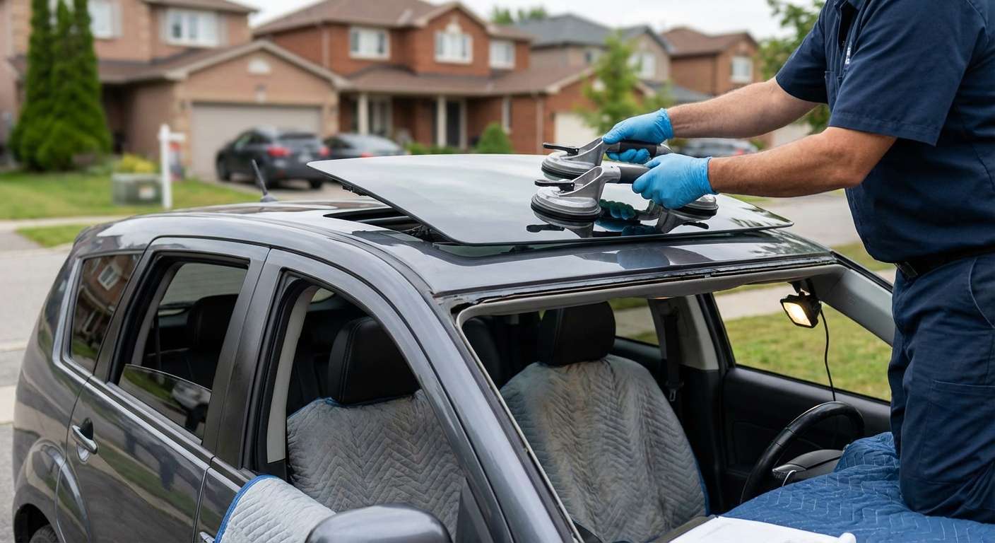 Sunroof Replacement for Mitsubishi Outlander 2007-2013 by Alexwindshield