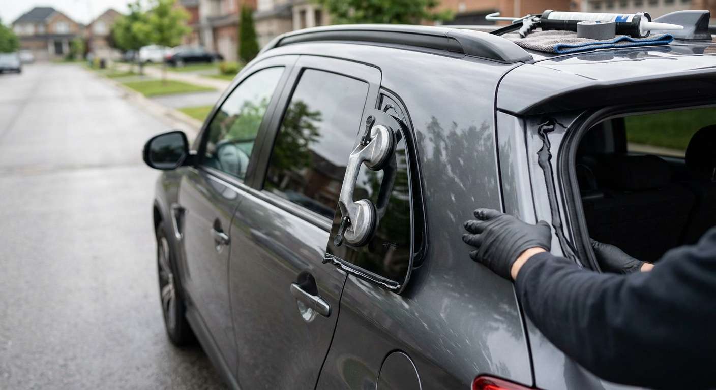 Quarter Glass Replacement for Mitsubishi Outlander Sport / RVR 2011-2024 by Alexwindshield