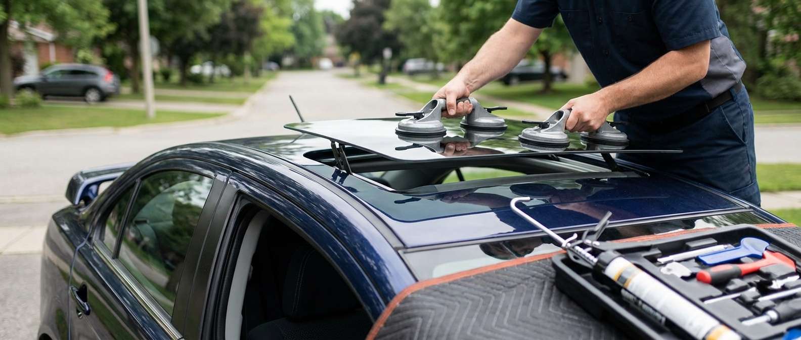 Sunroof Replacement for Mitsubishi Lancer 2008-2017 by Alexwindshield
