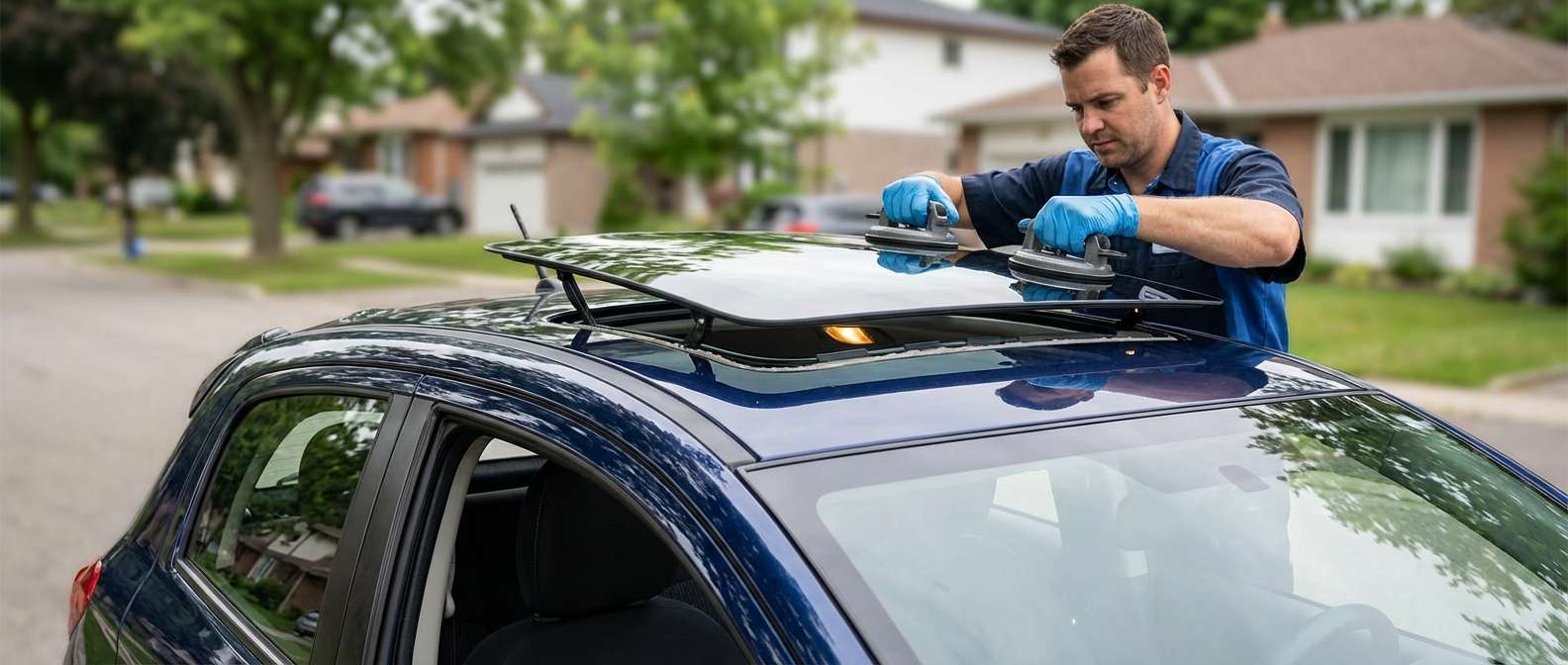 Sunroof Replacement for Mitsubishi Mirage 2014-2024 by Alexwindshield