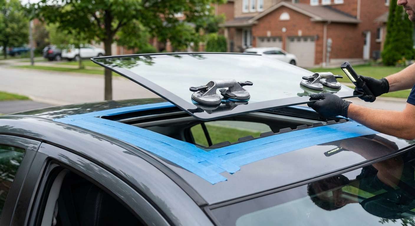 Sunroof Replacement for Mitsubishi Galant 2004-2012 by Alexwindshield