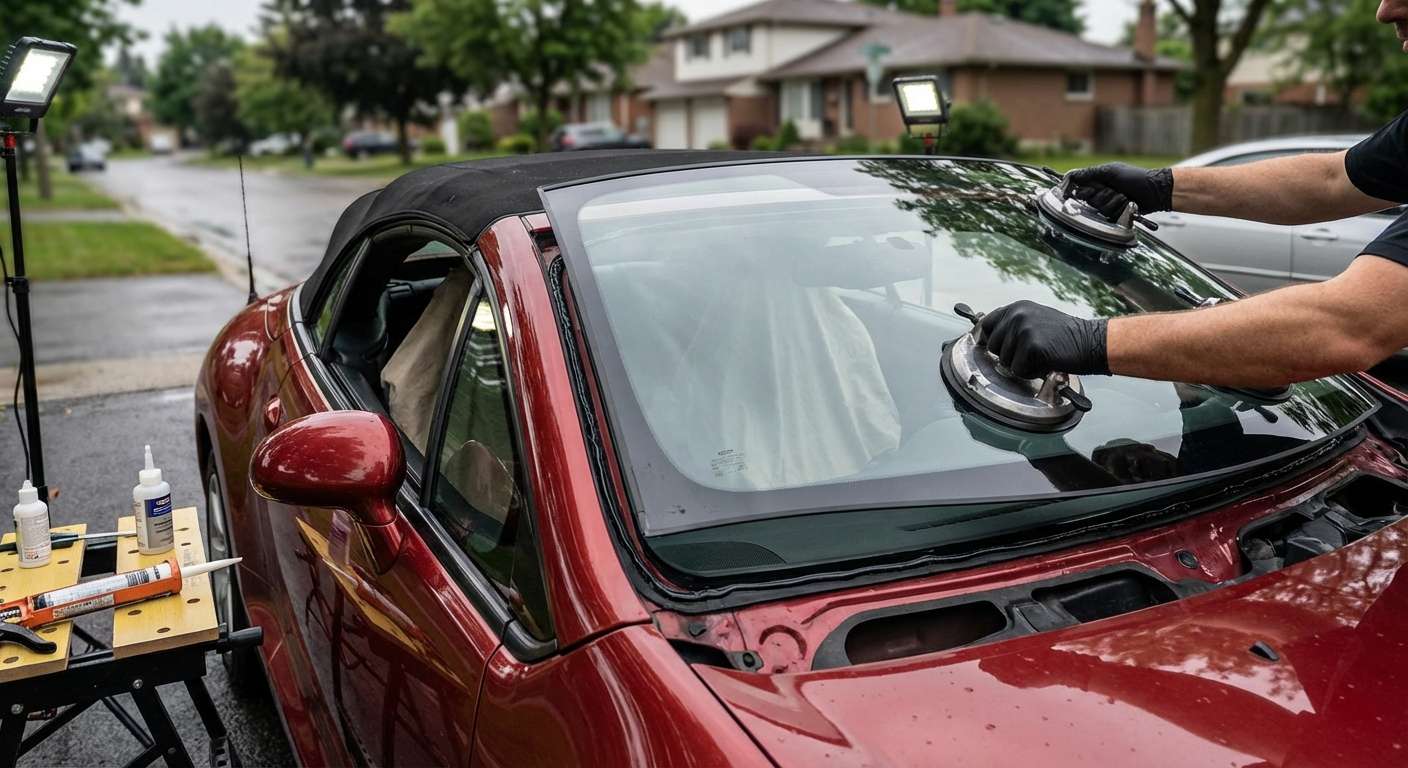 Windshield Replacement for Mitsubishi Eclipse (Coupe/Conv) 2006-2012 by Alexwindshield