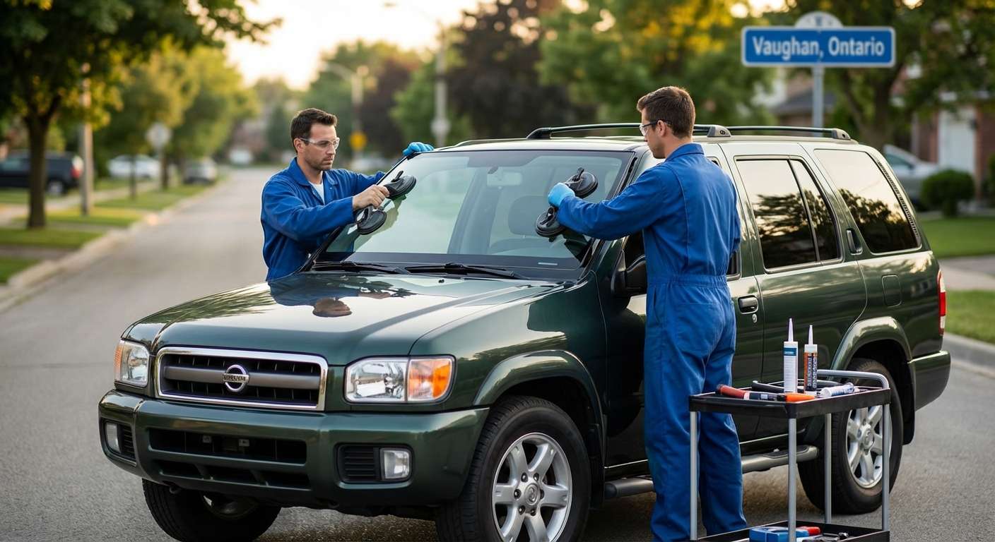 Windshield Replacement for Nissan Pathfinder 1996-2004 by Alexwindshield